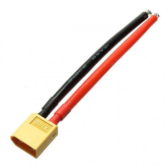 XT60 Male Female Plug Connector 12AWG 10cm Power Cable