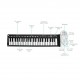 49 Keys Keyboard Piano, Portable Keyboard Piano, Electric Piano, Entry-level electronic Piano, Beginner Electronic Piano, Beginner Piano, Travel Piano, With Recording And Playback Function 49 Keys Keyboard Piano, Portable Keyboard Piano, Electric Piano, Entry-level electronic Piano, Beginner Electronic Piano, Beginner Piano, Travel Piano, With Recording And Playback Function