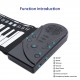 49 Keys Keyboard Piano, Portable Keyboard Piano, Electric Piano, Entry-level electronic Piano, Beginner Electronic Piano, Beginner Piano, Travel Piano, With Recording And Playback Function