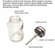 80ml (6.8oz) Press-Type Glass Bottle, Thickened Glass, Copper Core Tube, Graduated, Portable Detergent Bottle, Nail Enhancement Bottle, Nail Washing Bottle, Transparent Glass Container, Small Liquid Storage Container 80ml (6.8oz) Press-Type Glass Bottle, Thickened Glass, Copper Core Tube, Graduated, Portable Detergent Bottle, Nail Enhancement Bottle, Nail Washing Bottle, Transparent Glass Container, Small Liquid Storage Container