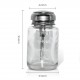 80ml (6.8oz) Press-Type Glass Bottle, Thickened Glass, Copper Core Tube, Graduated, Portable Detergent Bottle, Nail Enhancement Bottle, Nail Washing Bottle, Transparent Glass Container, Small Liquid Storage Container 80ml (6.8oz) Press-Type Glass Bottle, Thickened Glass, Copper Core Tube, Graduated, Portable Detergent Bottle, Nail Enhancement Bottle, Nail Washing Bottle, Transparent Glass Container, Small Liquid Storage Container