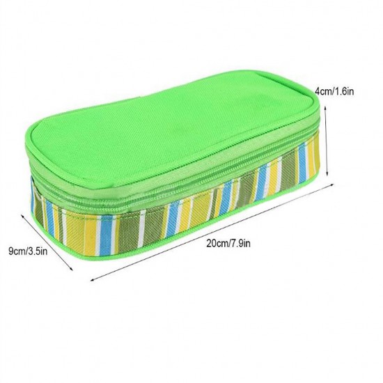 Insulin Cooler Bag, Portable Medicine Bag, Double Layer Inside and Environmental Protection Thermal Insulation Aluminum Film Design. Insulin Cooler Travel Case, Insulated Diabetic Bag, Portable Cooling Bag