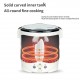 Mini Rice Cooker, Vehicle-Mounted Rice Cooker 12V, Thermal Insulation and Protection Function, 1L Portable Steamer, Boiling Pot, Portable Handle, Outdoor Boiling Cooker, Portable Cooker Mini Rice Cooker, Vehicle-Mounted Rice Cooker 12V, Thermal Insulation and Protection Function, 1L Portable Steamer, Boiling Pot, Portable Handle, Outdoor Boiling Cooker, Portable Cooker