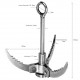 Outdoor Climbing Hook, Climbing Claw, Fishing Anchor Hook, Outdoor Survival Tool, Stainless Steel Climbing Equipment, Collapsible, Self-Defense Tool, Hunting Equipment, Camping Equipment