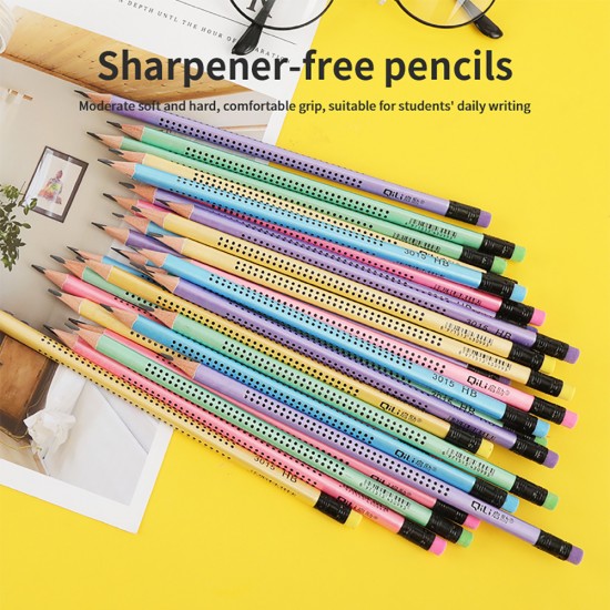 Pre-sharpened HB Pencil, with Eraser, 30 Pcs Per Barrel, Graphite Refill, Not Easy to Break. Environment-Friendly Wooden, Children's Pencil, Writing Pen, Sketch Pen, Painting Pen, Drawing Pen