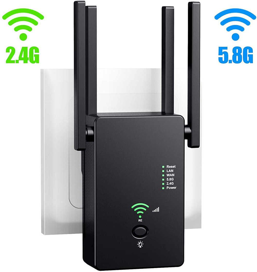 1200M-Dual-Band-Wireless-AP-Repeater-24GHz-58GHz-Router-Range-Extender-WiFi-Amplifier-Signal-Extend--1742459