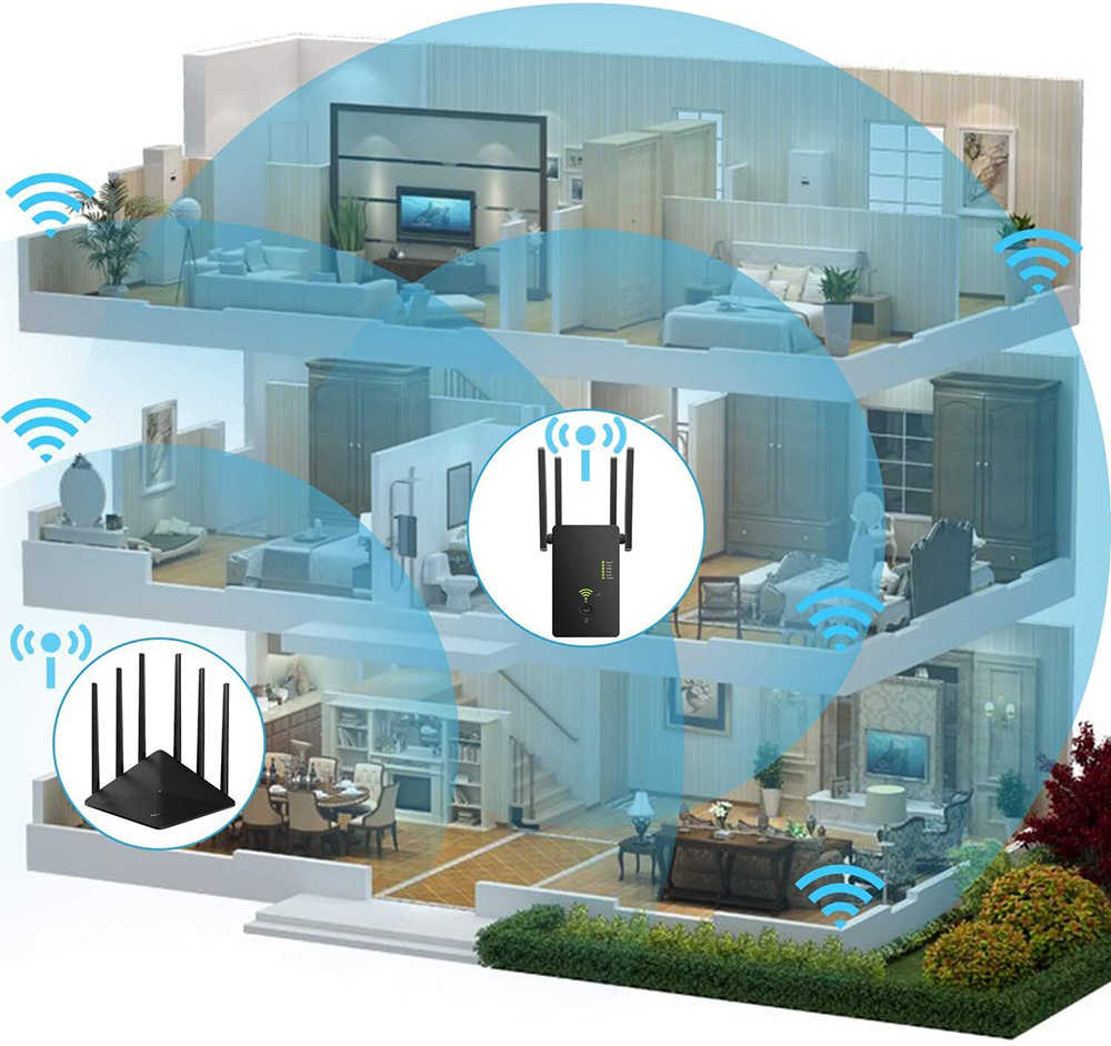 1200M-Dual-Band-Wireless-AP-Repeater-24GHz-58GHz-Router-Range-Extender-WiFi-Amplifier-Signal-Extend--1742459