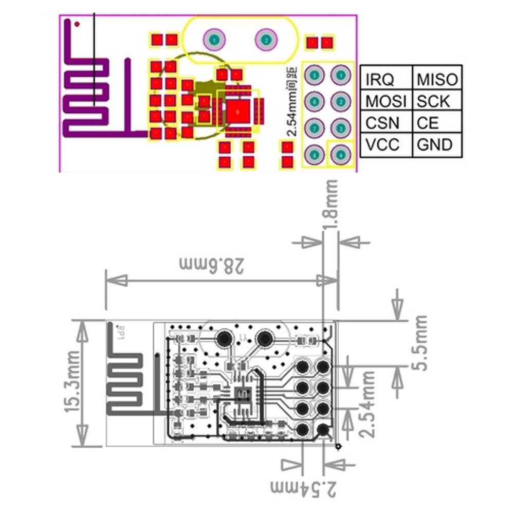 24G-Wireless-Module-XH-NF-01-Built-in-Antenna-100mW-Power-SPI-Interface-Internet-Module-1421724