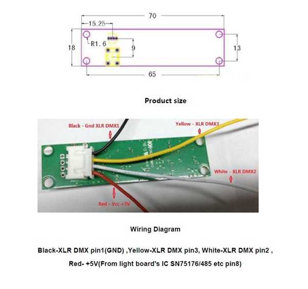 DMX512-DC-5V-24G-2-In-1-Wireless-ReceiverampTransmitter-PCB-Module-Board-LED-Stage-Light-LED-Control-1256149