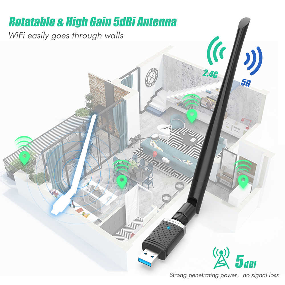 EDUP-USB-Wifi-Adapter-1300Mbps-24GHz--5GHz-Wireless-Band-Network-Card-WiFi-Dongle-5dBi-Strong-USB-An-1718221