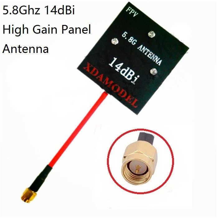 Hubsan-H501S-H107DH502S-Enhanced-FPV-Distance-58Ghz-14dBi-Panel-Antenna-24GHz-3dBi-Antenna-1053146