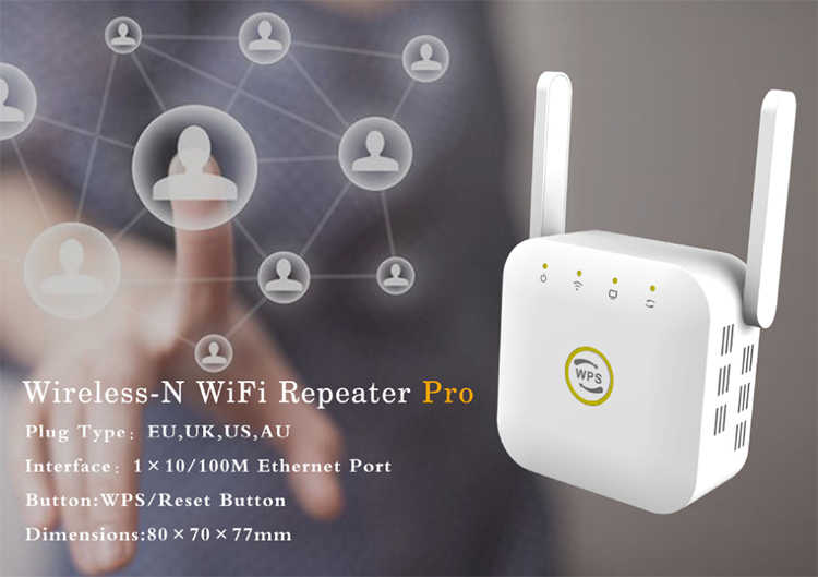 PIXLINK-WR22-300M-WiFi-Repeater-Wireless-WiFi-Extender-WiFi-Signal-Expand-2-Antennas-24GHz-with-Ethe-1716660