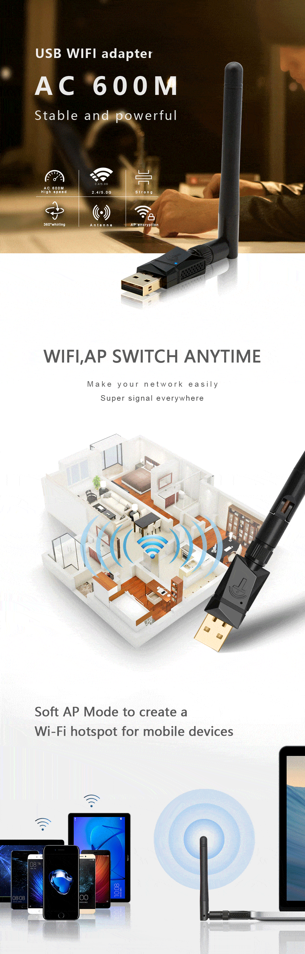 ROCKETEK-600Mbps-Dual-Band-24G-5G-Wireless-USB-Wifi-Adapter-Antenna-Networking-Adapter-LAN-Card-1615351