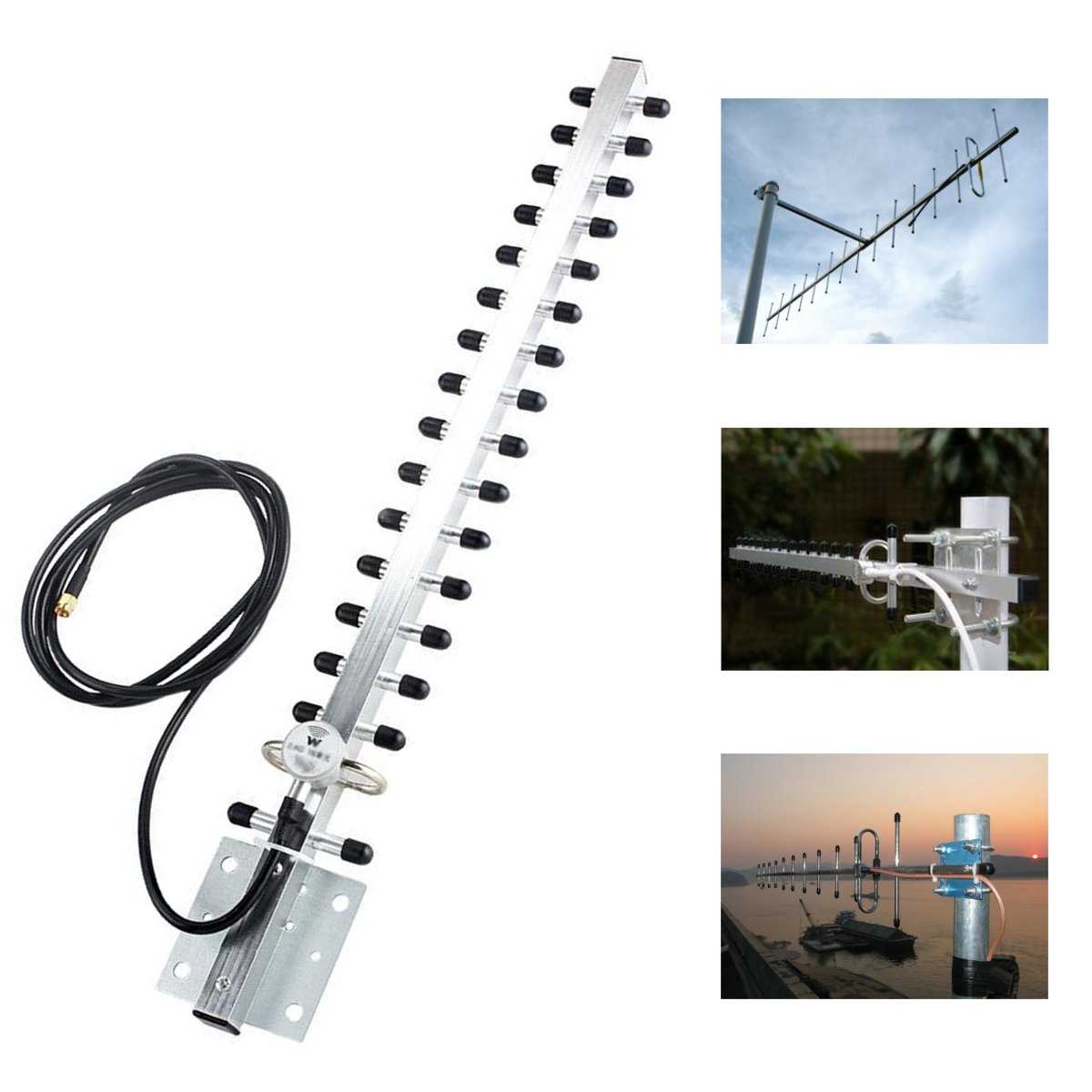 RP-SMA-24GHz-25dBi-Directional-Outdoor-WiFi-Antenna-Wireless-Yagi-Antenna-with-Cable-for-Extending-W-1679563