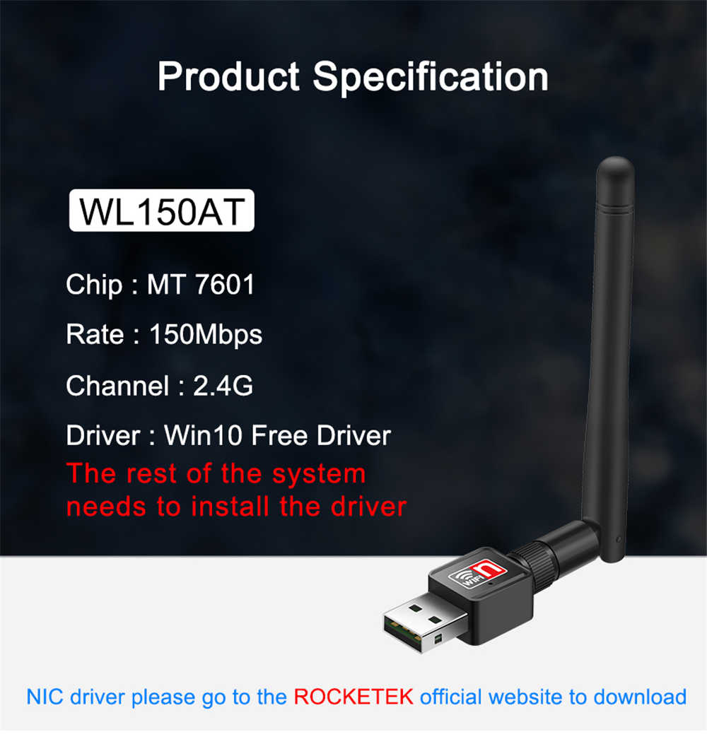 Rocketek-MT7601-150Mbps-Wireless-Lan-USB-WiFi-Adapter-Mini-Wi-Fi-Ethernet-Receiver-Antenna-Dongle-24-1749784