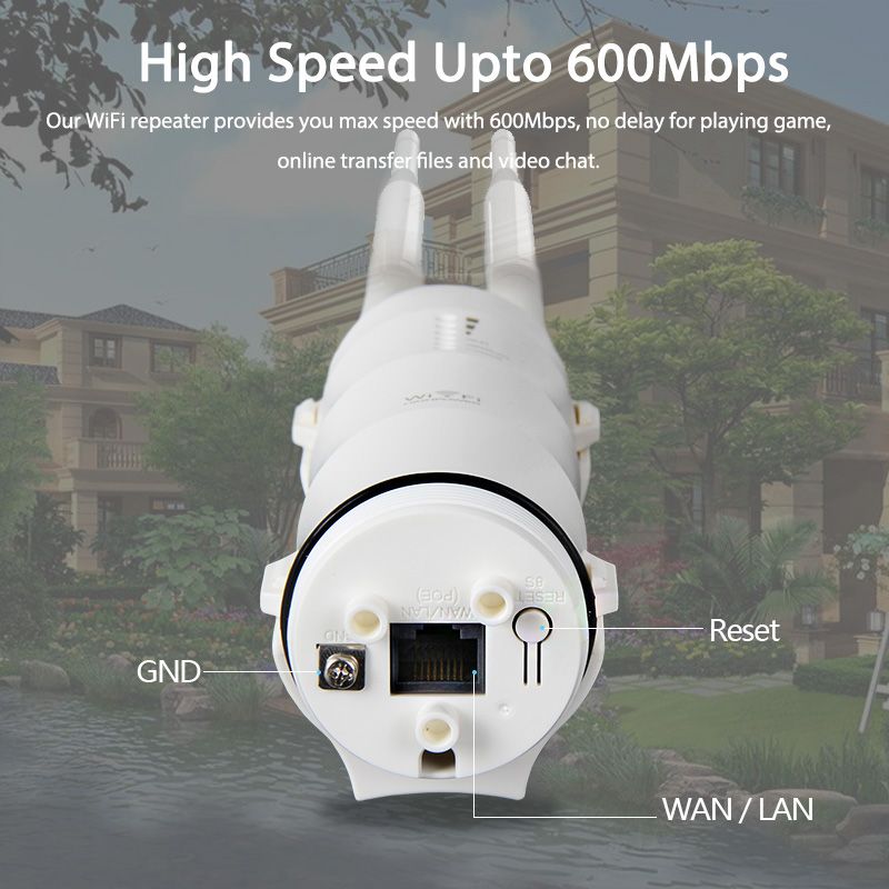 Wavlink-AC600-24g5G-High-Power-Outdooor-Waterproof-WIFI-RouterAP-Repeater-2-Antennas-AU-Plug-1359844