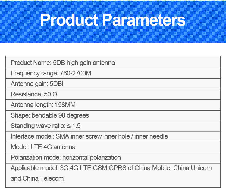 Network-Card-5DB-GSM-GPRS-3G-4G-LTE-High-Gain-Omnidirectional-4G-Routing-Black-Network-Card-SMA-Inne-1724466