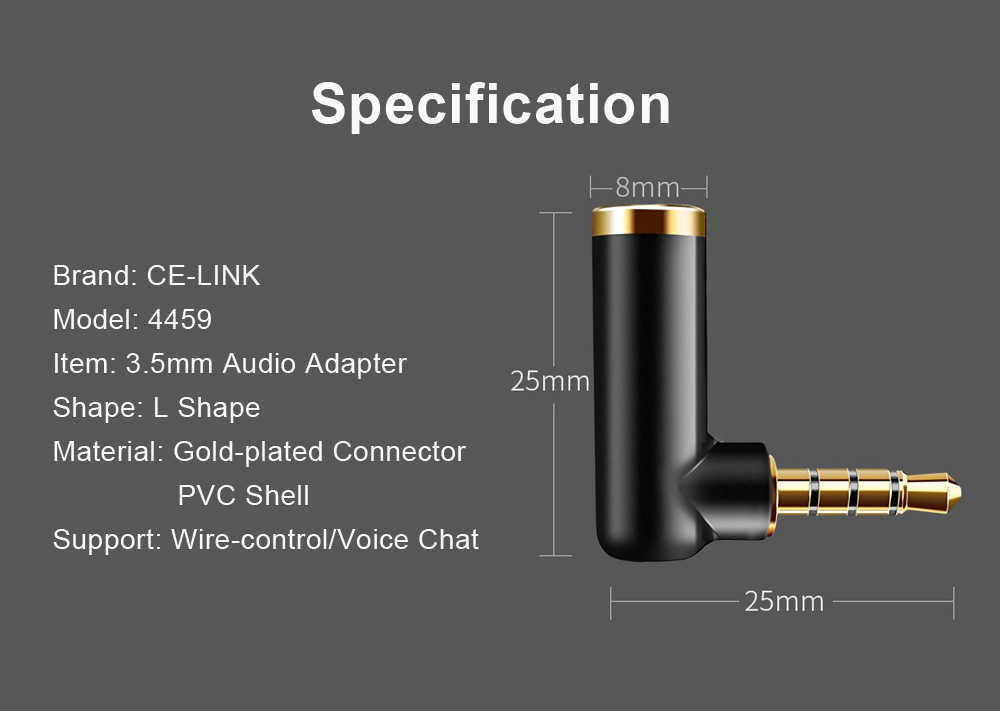 CE-LINK-90deg-L-type-35mm-4-Pole-Male-to-Female-Audio-Adapter-Connector-Earphone-Jack-1355600