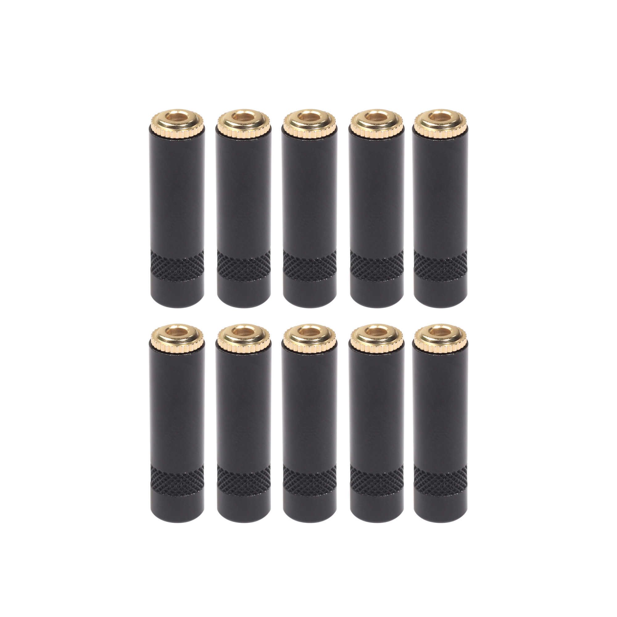 REXLIS-35mm-Female-Soldering-Plug-TC227-Black-Jack-Audio-female-Jack-3-pole-Stereo-Socket-Gold-Plate-1526860
