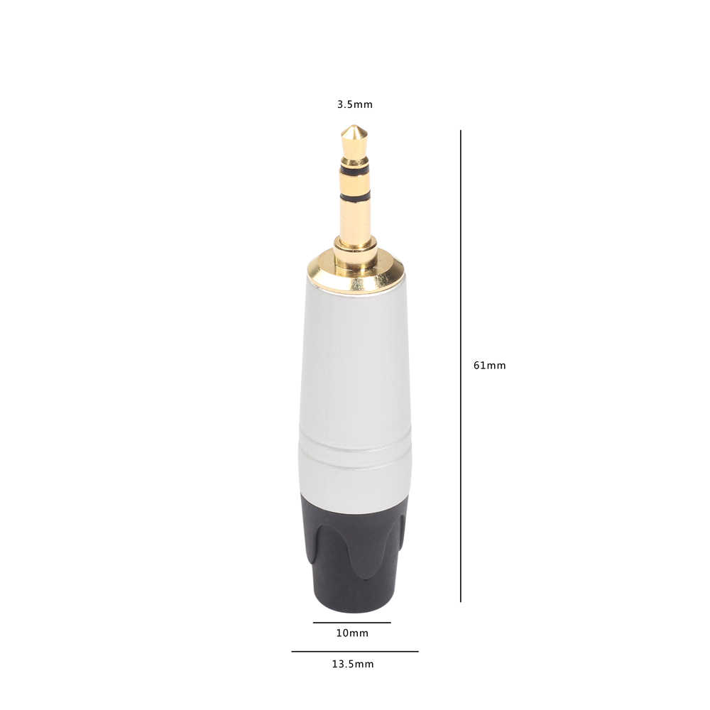 REXLIS-TC210-35mm-18-Stereo-234-Poles-Audio-Jack-Earphone-Plug-DIY-HiFi-Headphone-Gold-Plated-Copper-1646383