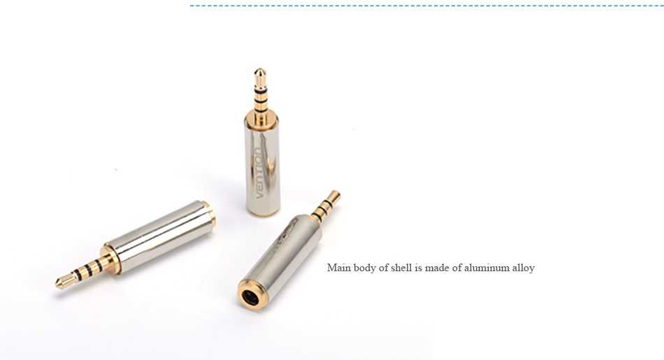 Vention-1Pcs-25mm-Male-to-35mm-Female-Audio-Stereo-Headphone-Jack-Adapter-Aux-Connector-1187809