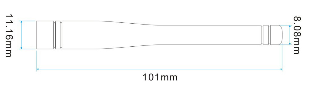 433MHz-SW433-WT100-Gold-plated-Elbow-Bar-Antenna-Wireless-Communication-Antenna-1434559