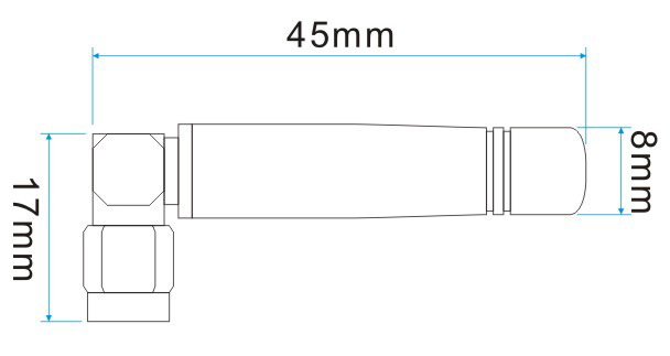 433MHz-SW433-WT36-Gold-plated-Small-Elbow-Bar-Antenna-Communication-Antenna-1434316