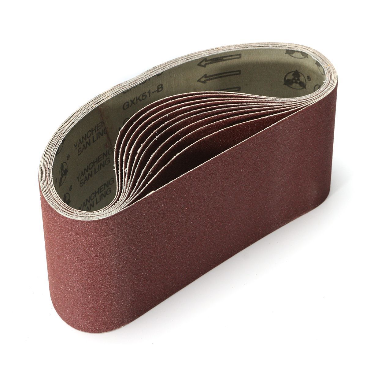 10pcs-100-x-610mm-Sanding-Belts-40-120-Grit-Aluminium-Oxide-for-Sander-1731664