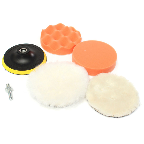 6pcs-5inch-125mm-Polishing-Buffing-Pad-Kit--Polishing-with-Drill-Adapter-M10-for-Dremel-981481