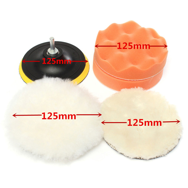 6pcs-5inch-125mm-Polishing-Buffing-Pad-Kit--Polishing-with-Drill-Adapter-M10-for-Dremel-981481