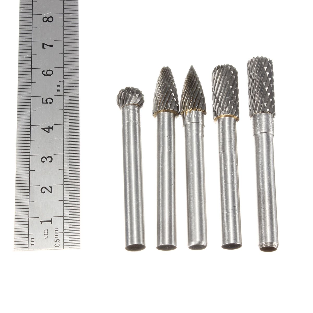 8MM-head-THK-Tungsten-Carbide-Rotary-Point-Burr-Die-Grinder-6mm-Shank-931764