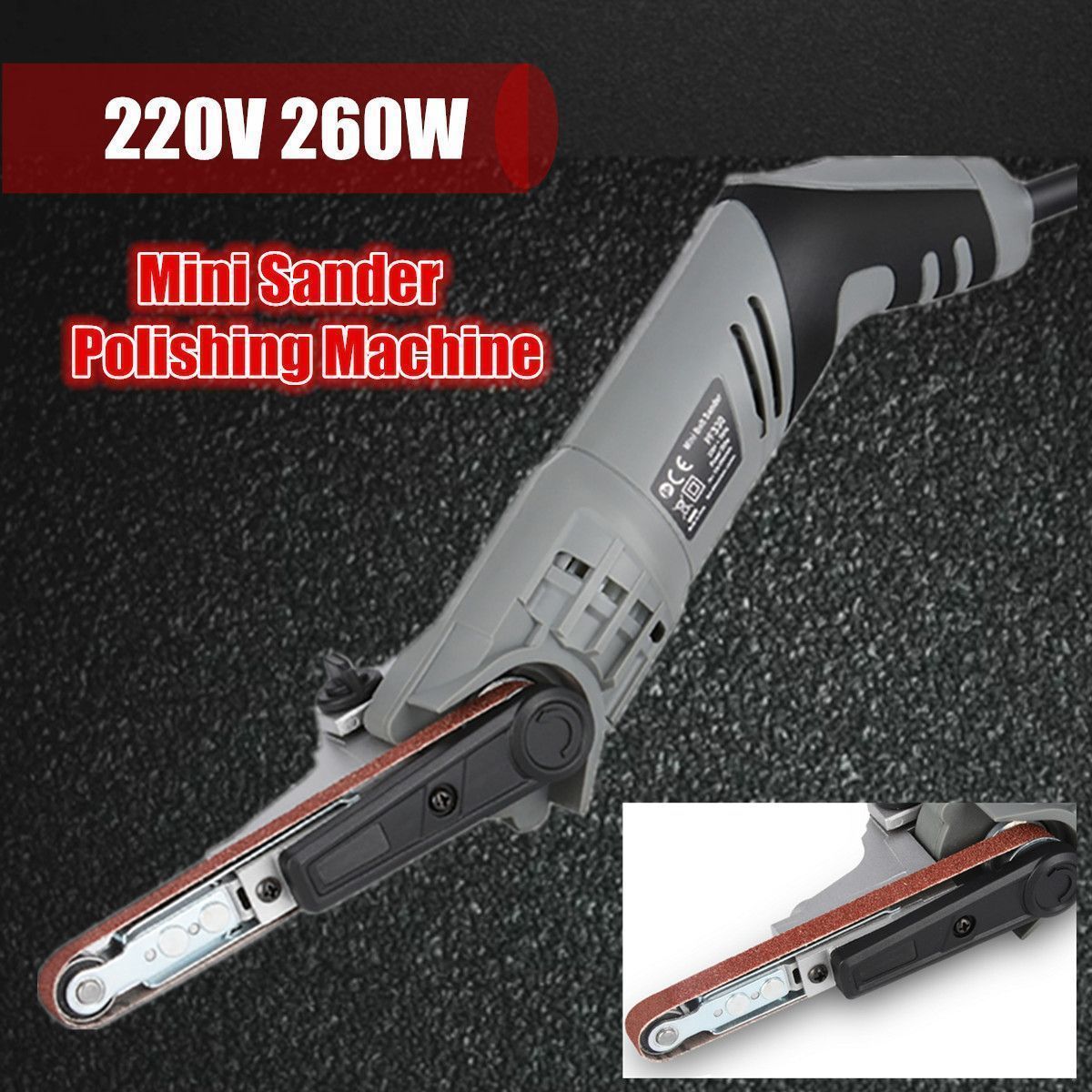 HILDA-220V-260W-330-550rpm-Sanding-Belt-Machine-Mini-Sander-Polishing-Machine-Abrasive-Tool-1310123