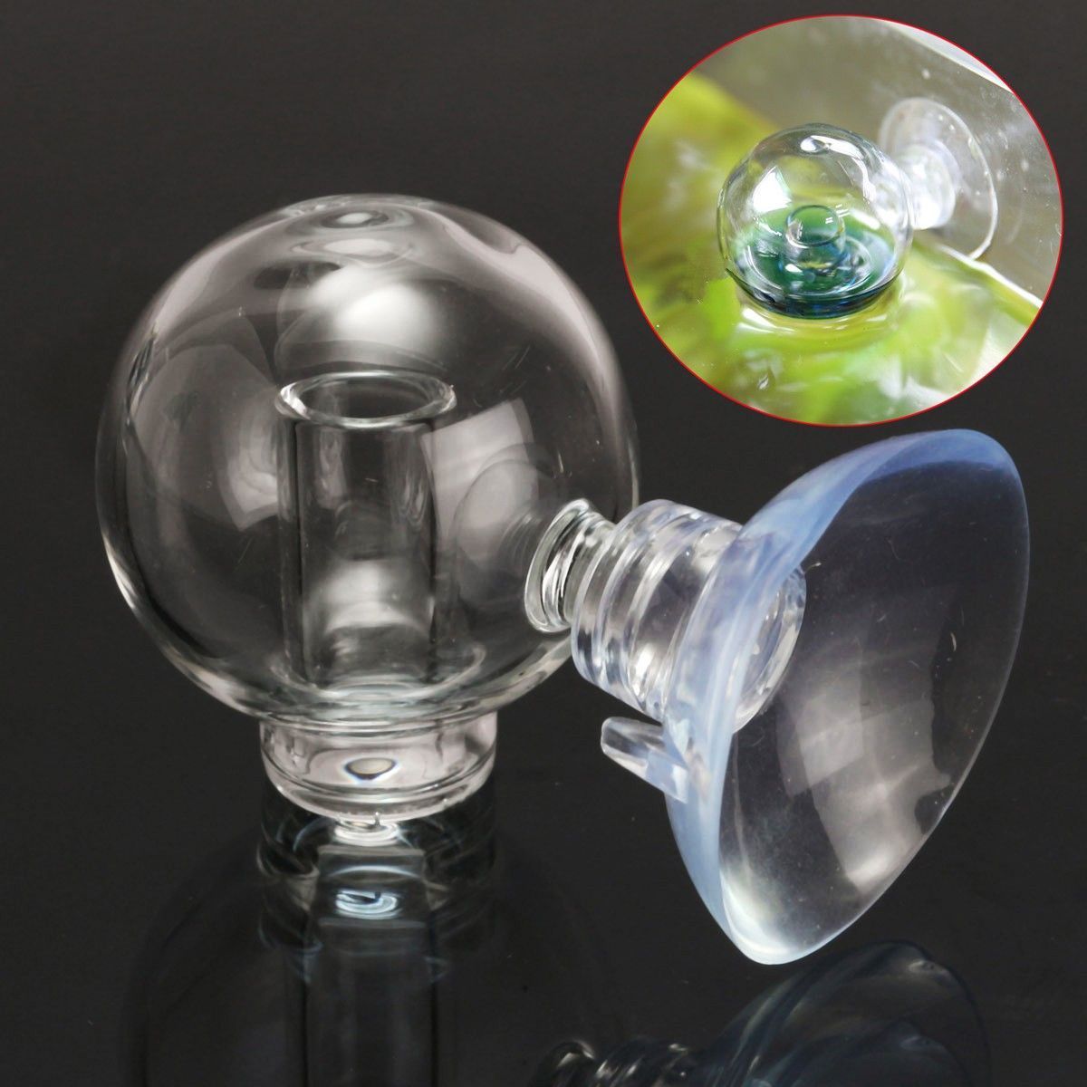 Aquarium-Carbon-Dioxide-CO2-Monitor-PH-Indicator-Glass-Drop-Ball-Checker-Tester-1060459