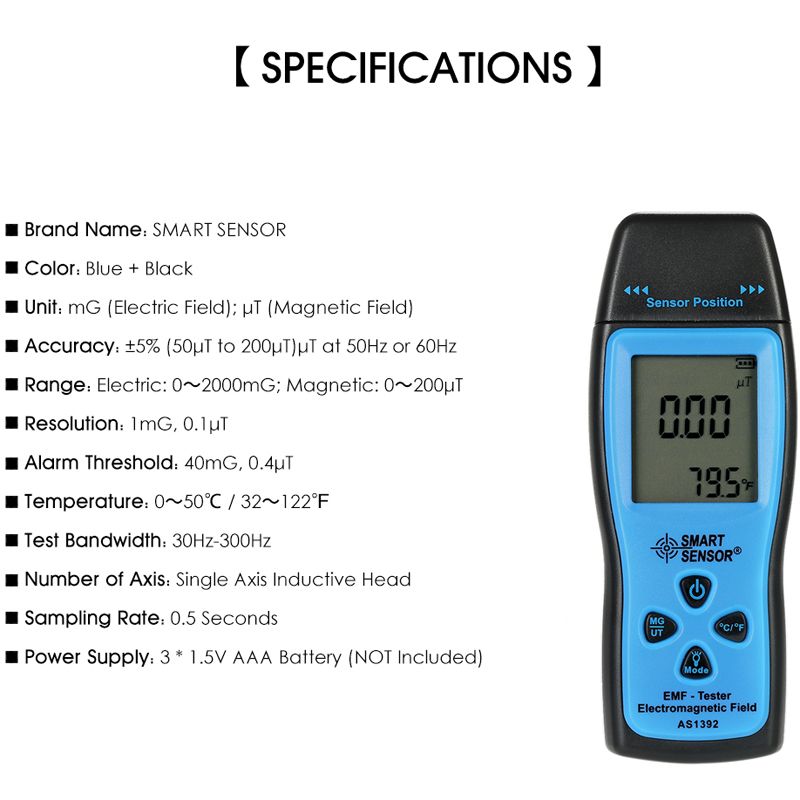 SMART-SENSOR-AS1392-Handheld-Digital-LCD-Mini-Radiation-Dosimeter-EMF-Tester-Electromagnetic-Field-R-1260540