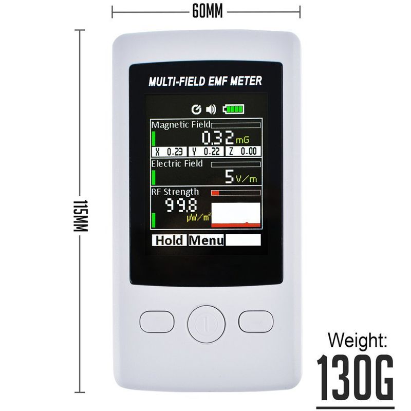 TM190-Multi-Field-EMF-Meter-Gauss-3-axis-Magnetic-Electric-RF-Field-Strenght-Digital-Electromagnetic-1259358