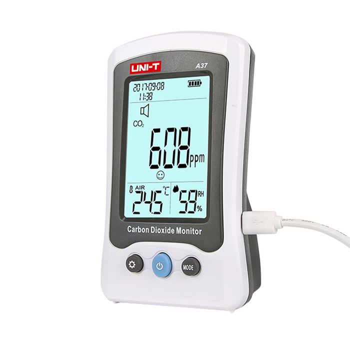 UNI-T-A37-Carbon-Dioxide-Detector-CO2-Monitor-Thermometer-Hygrometer-Temperature-Humidity-Meter-1263308