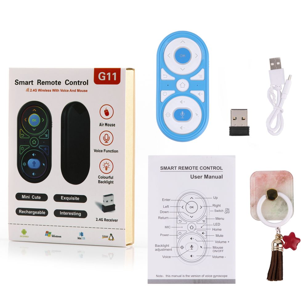 G11-Air-Mouse-6-Gyro-Google-Voice-Control-RGB-Backlit-Smart-Remote-Control-24G-Wilress-Rechargeable--1701300