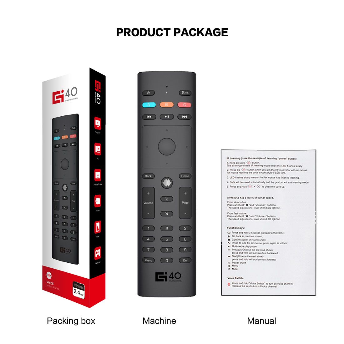 G40S-24GHz--6-Axis-Air-Mouse-Voice-Control-IR-Learning-For-TV-BoxProjectorMini-PCComputer-1764884