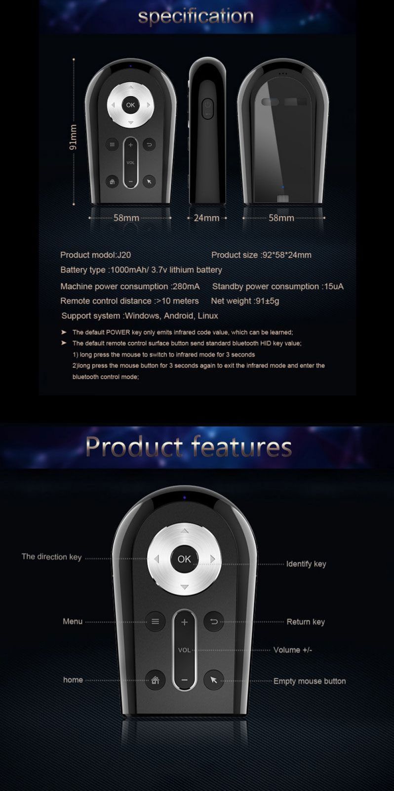 J20-24GHz-6-Axis-Air-Mouse-Remote-Control-Projection-Keyboard-For-Laser-Pointer-TV-Controller-1630686