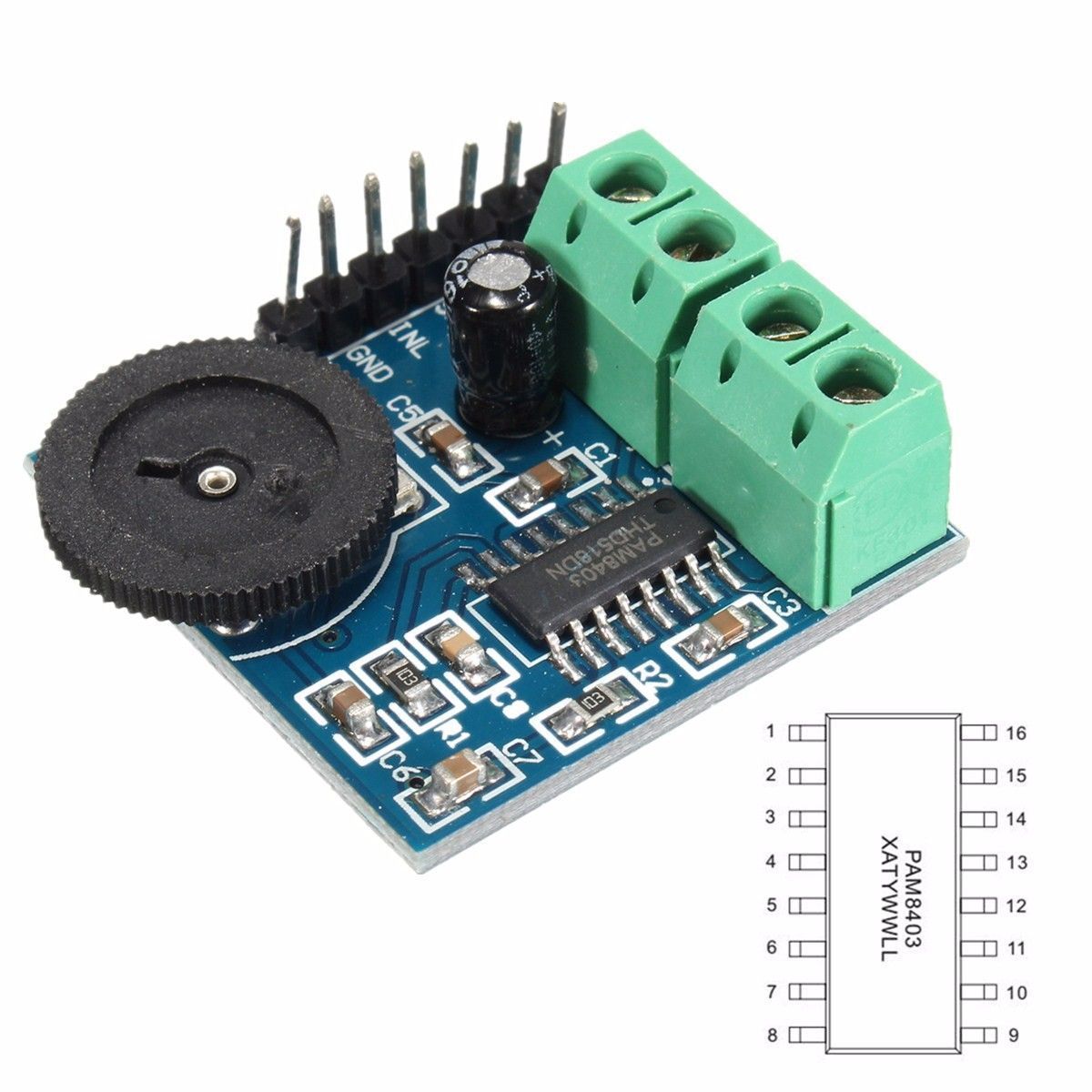 10pcs-5V-PAM8403-3W2-Dual-Channel-Audio-Amplifier-Module-Class-D-Power-Volume-Adjustable-1328606