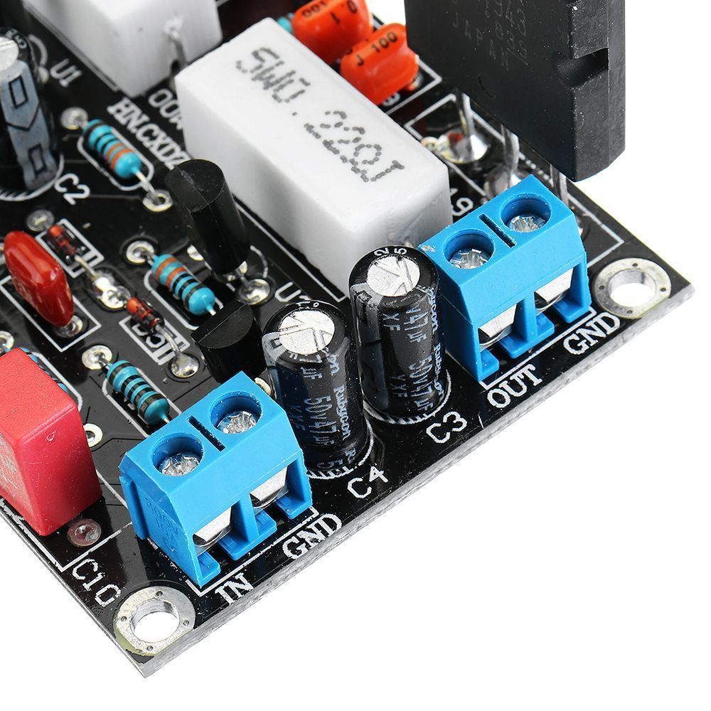 2SC52002SA1943-Mono-Channel-100W-HIFI-Audio-Amplifier-Board-After-stage-Power-AMP-Dual-DC35V-1441235