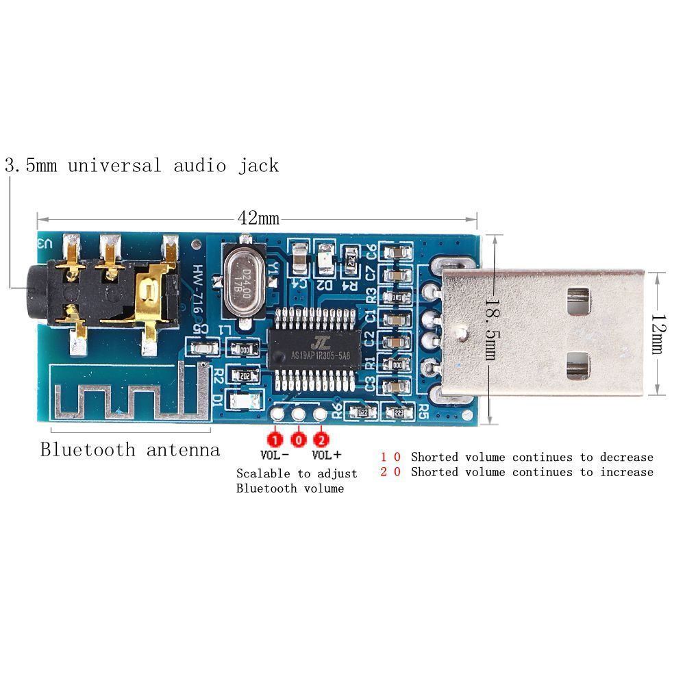 3pcs-XH-M226-USB-bluetooth-Audio-Receiver-Module-Ultra-Long-Distance-40-Version-For-Wireless-Speaker-1637902