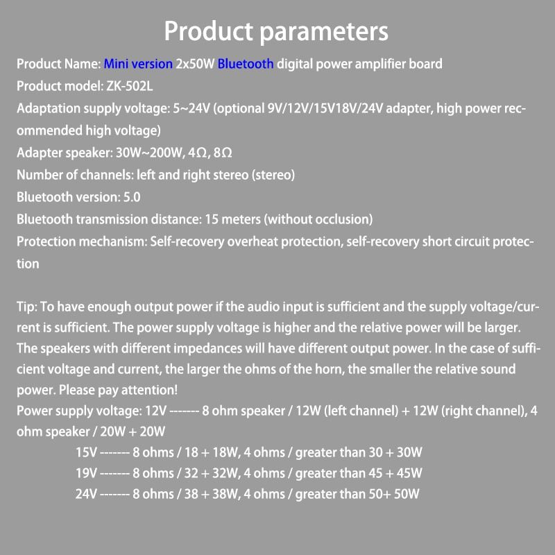 502L-MINI-2x50W-TPA3116-bluetooth-50-Digital-Power-Amplifier-Board-with-Switch-and-Adjustable-Volume-1652630