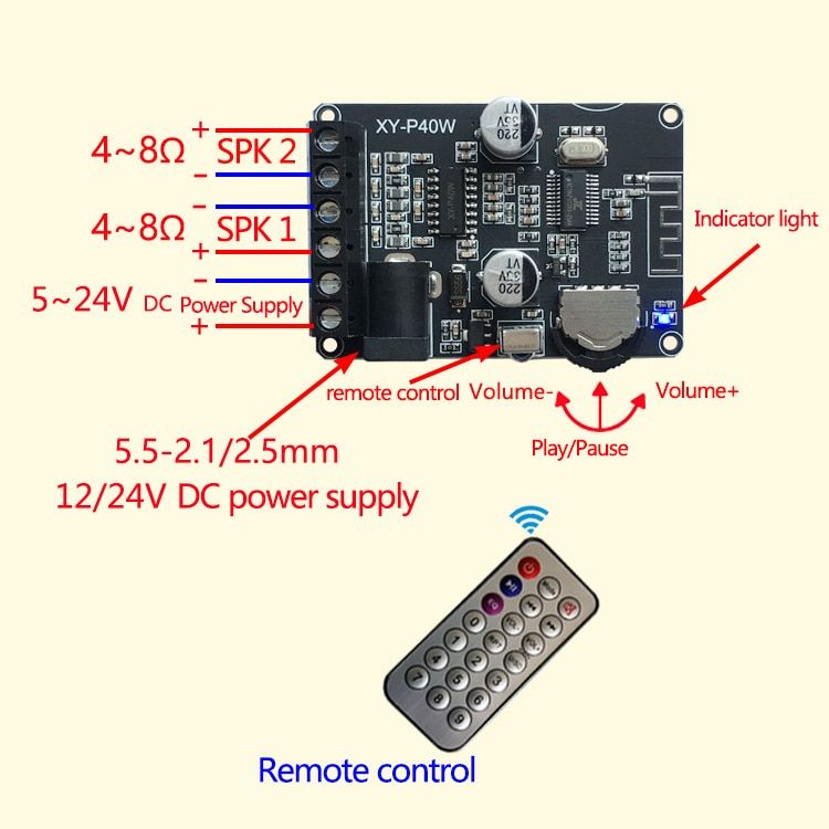 5pcs-XY-P40W-40Wx2-Dual-Channel-bluetooth-50-Stereo-Audio-Power-Digital-Amplifier-Board-DIY-Amplifie-1666321