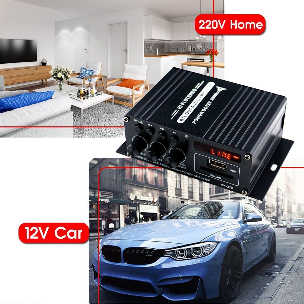 AK370-400W-DC-12V--AC-220V-Remote-Control-bluetooth-HiFi-Home-car-Stereo-Amplifier-Music-Receiver-FM-1578412