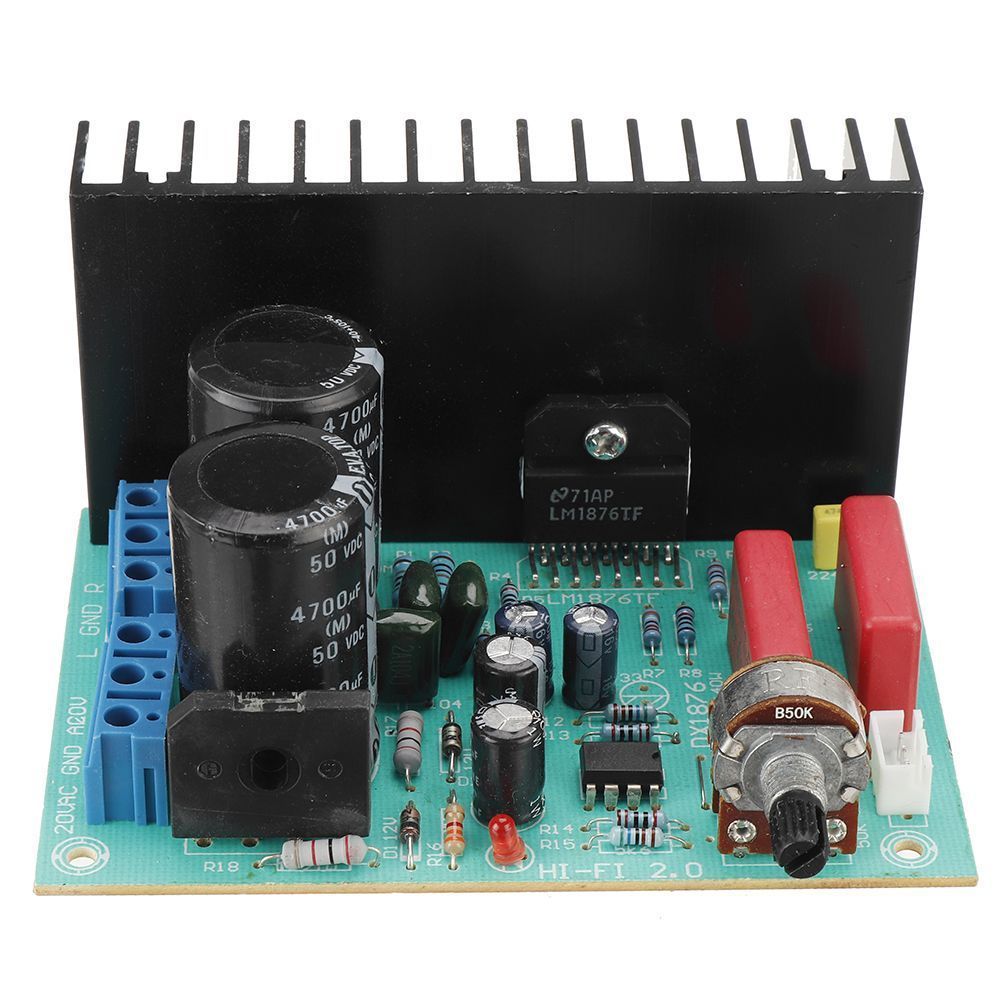 LM1876-Dual-AC15-20V-30W30W-20-Stereo-HIFI-Amplifier-Board-1722381