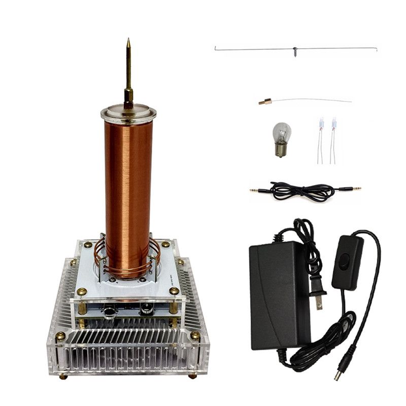 Music-Tesla-Coil-Acrylic-Shell-Arc-Plasma-Speaker-Wireless-Transmission-Experimental-Desktop-Toy-Mod-1742302