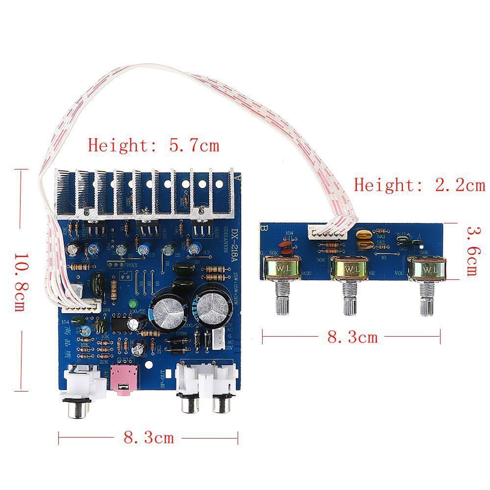 TDA2030-15W15W-30W-21-Channel-Subwoofer-Amplifier-Board-DIY-Finished-Module-1640585