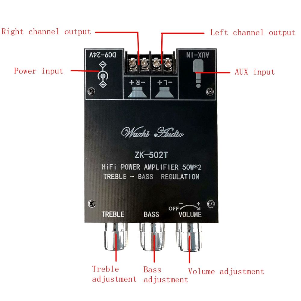 Tone-Version-50W2-bluetooth-50-Audio-Power-Amplifier-Board-Module-High-and-Low-Bass-Adjustment-Subwo-1685905