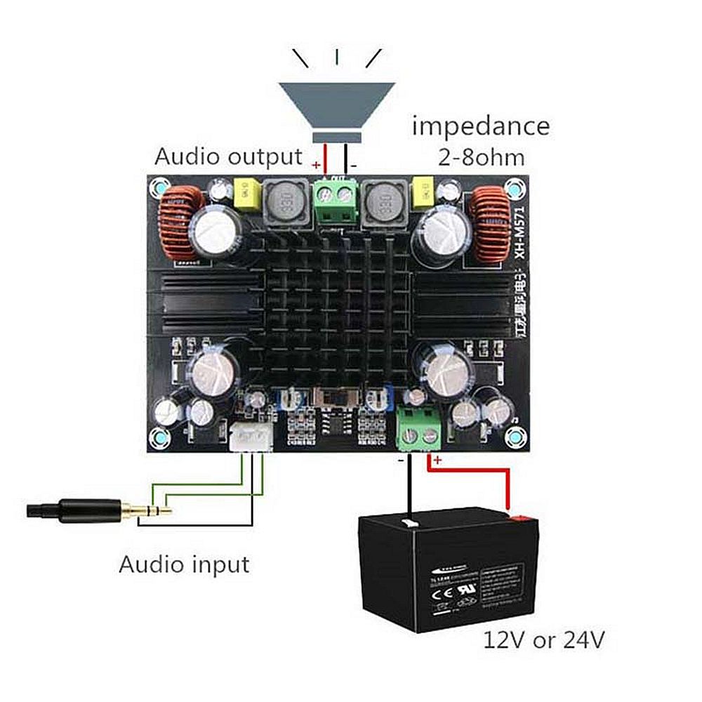 XH-M571-150W-Single-Channel--Digital-Power-Audio-Amplifier-Board-Heavy-Bass-Subwoofer-Amplifier-Mono-1662999